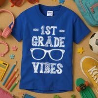 1st Grade Vibes Kids T-Shirt thumb 3