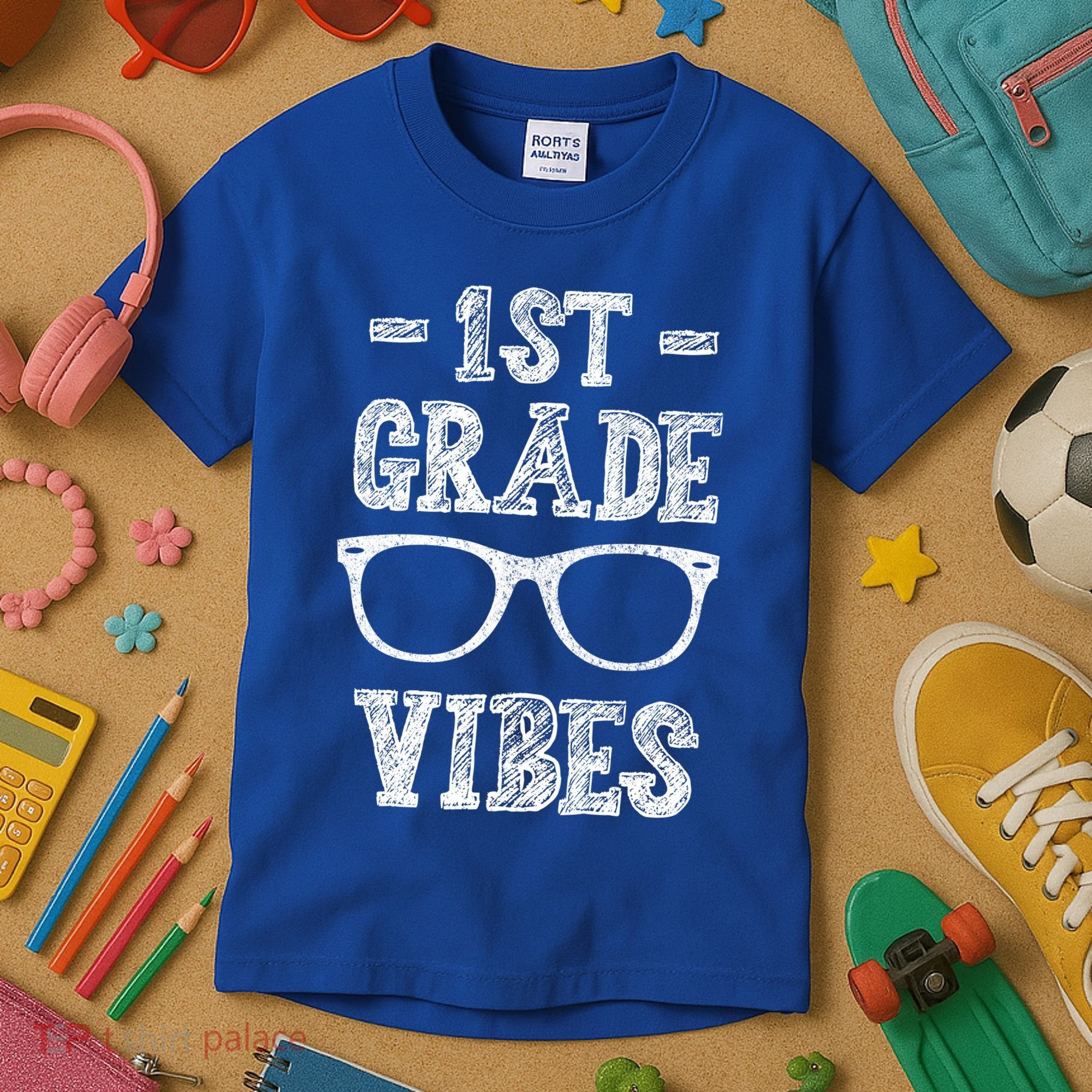 1st Grade Vibes Kids T-Shirt