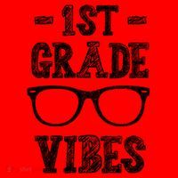1st Grade Vibes Santa Hat thumb 1