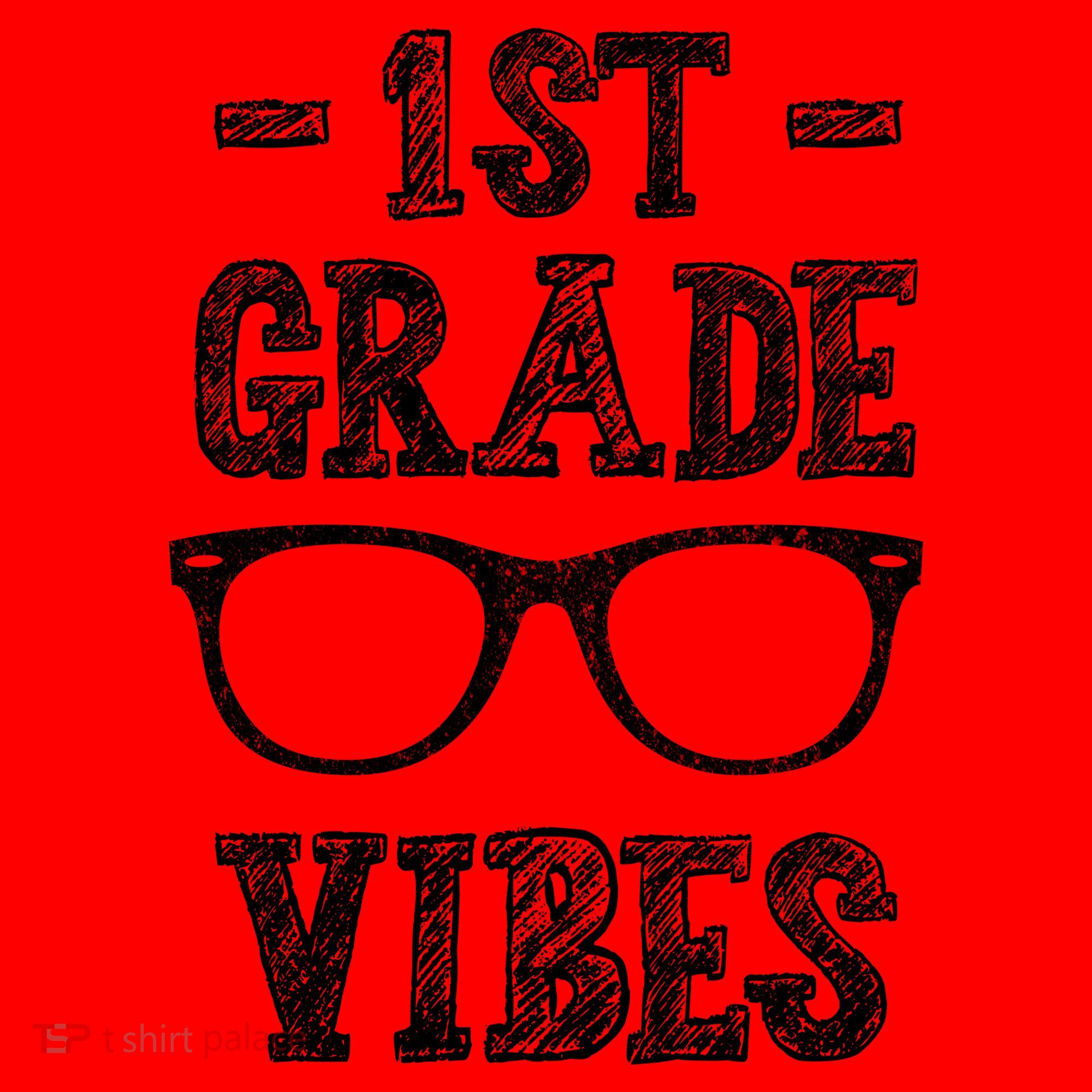 1st Grade Vibes Santa Hat