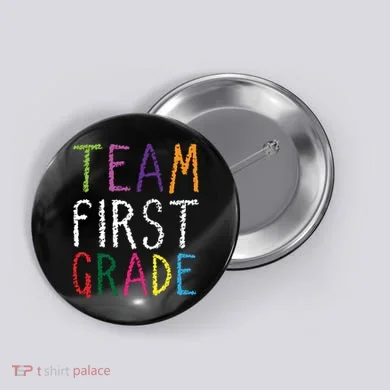 1st Team First Grade Button