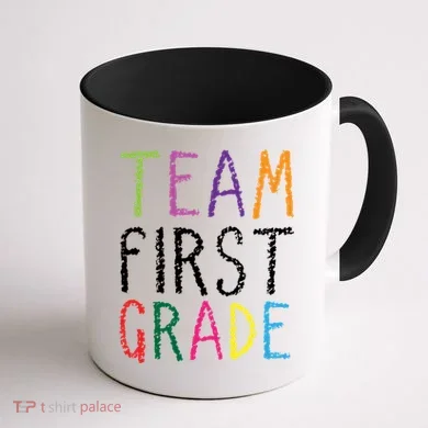 1st Team First Grade Coffee Mug back