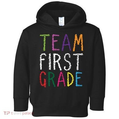 1st Team First Grade Toddler Hoodie