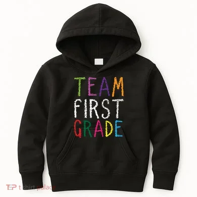 1st Team First Grade Kids Hoodie