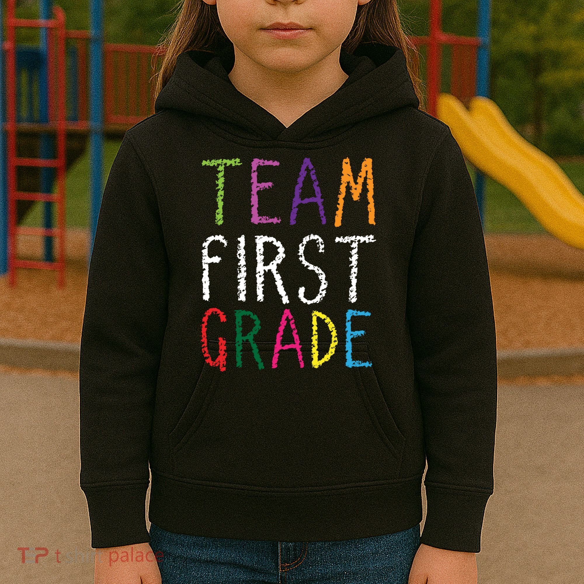 1st Team First Grade Kids Hoodie