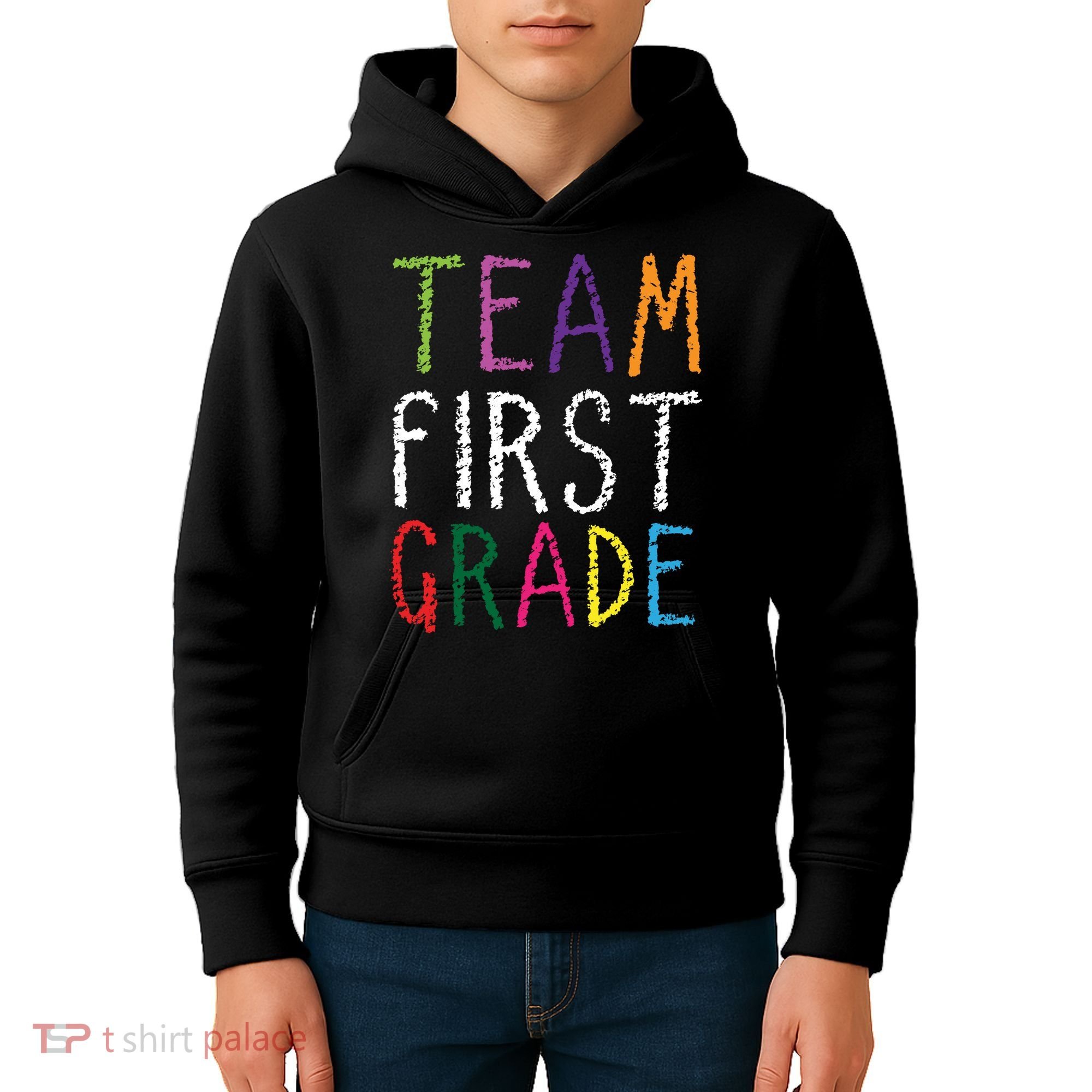 1st Team First Grade Kids Hoodie