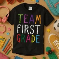 1st Team First Grade Kids T-Shirt thumb 3