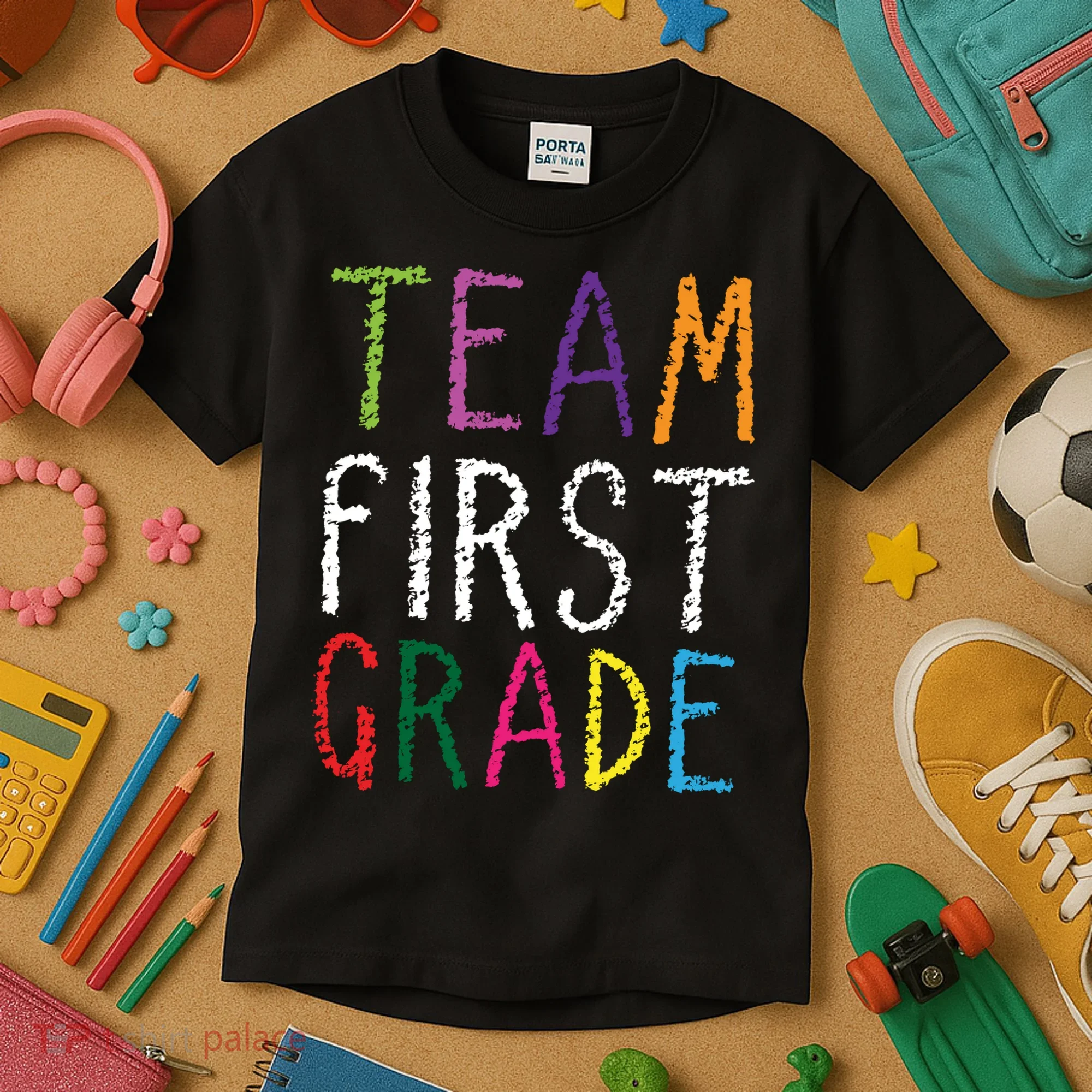 1st Team First Grade Kids T-Shirt