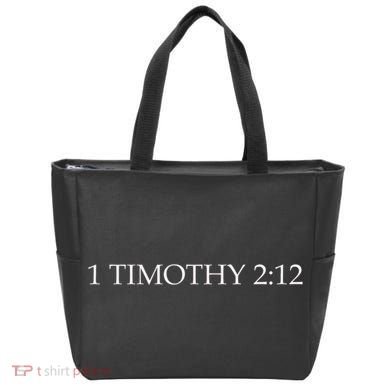 1 Timothy 212 Tote Bag
