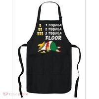 1 Tequila 2 Tequila 3 Tequila Floor Funny Party Drinking Apron thumb 0