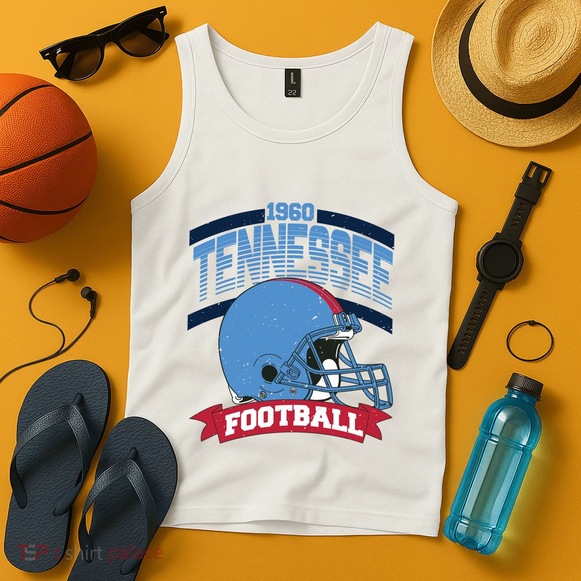 1960 Tennessee Football Team Supporter Tank Top