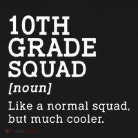 10th Tenth Grade Squad Student Teacher Back To School Gift Bucket Hat thumb 4