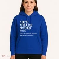 10th Tenth Grade Squad Student Teacher Back To School Gift Hoodie thumb 5