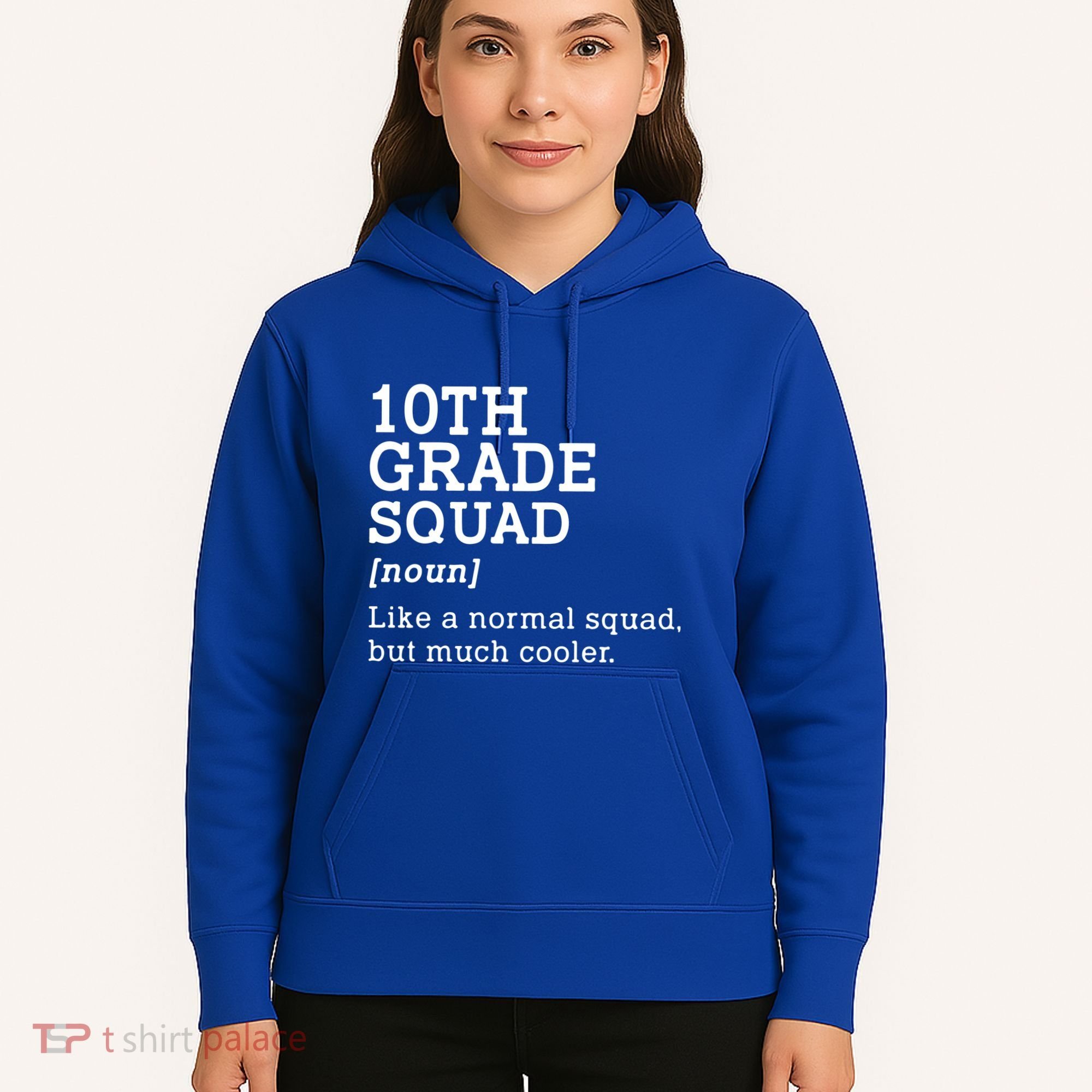 10th Tenth Grade Squad Student Teacher Back To School Gift Hoodie