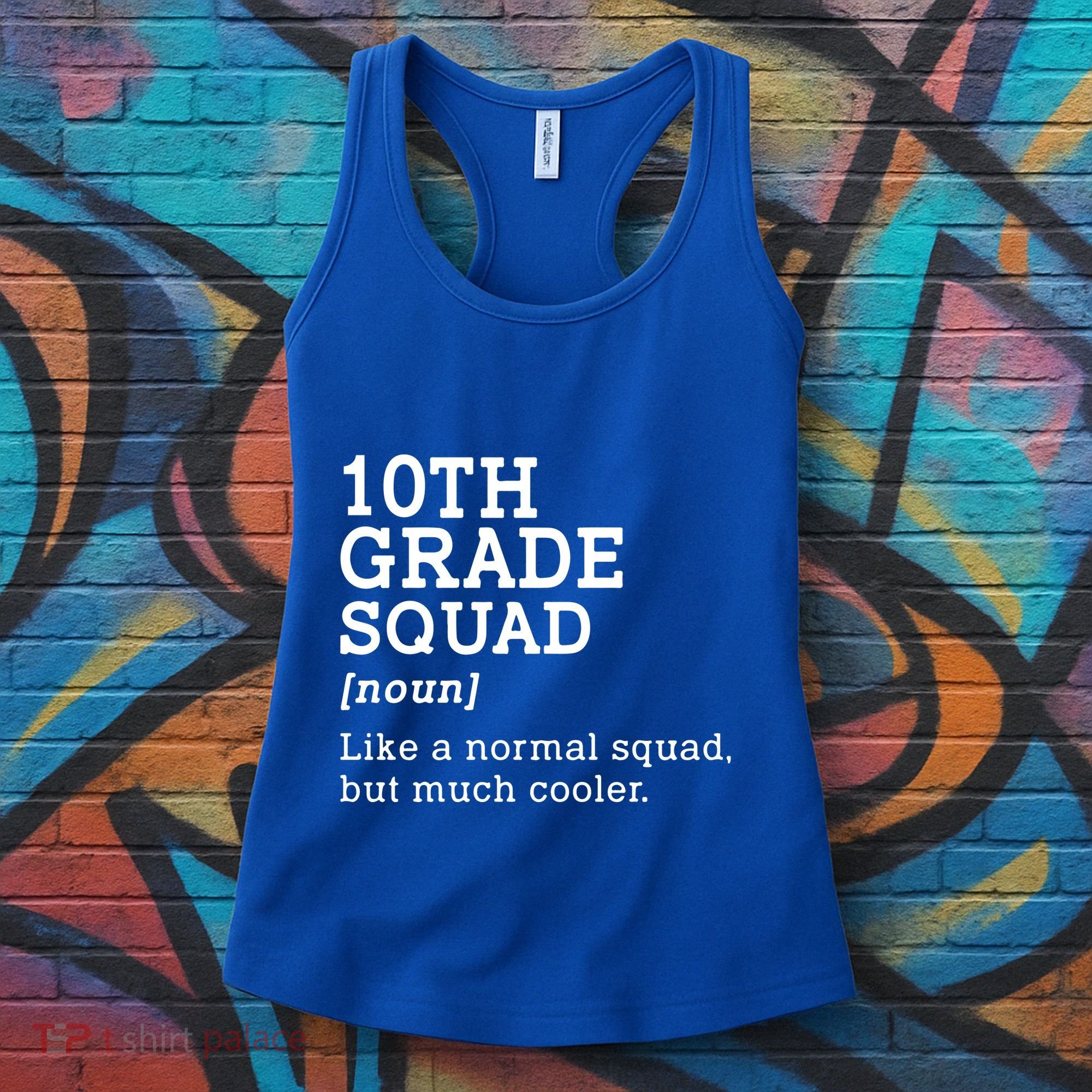 10th Tenth Grade Squad Student Teacher Back To School Gift Women's Tank Top