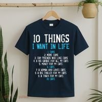 10 Things I Want In My Life Cars More Cars Car T-Shirt thumb 2