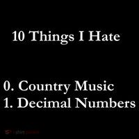 10 Things I Hate Funny Binary Numbers And Country Music Great Gift Women's Hoodie thumb 2