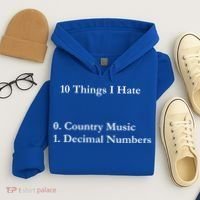 10 Things I Hate Funny Binary Numbers And Country Music Great Gift Hoodie thumb 4