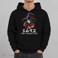 1692 They Missed One Funny Salem Halloween Men Women Hoodie thumb 0