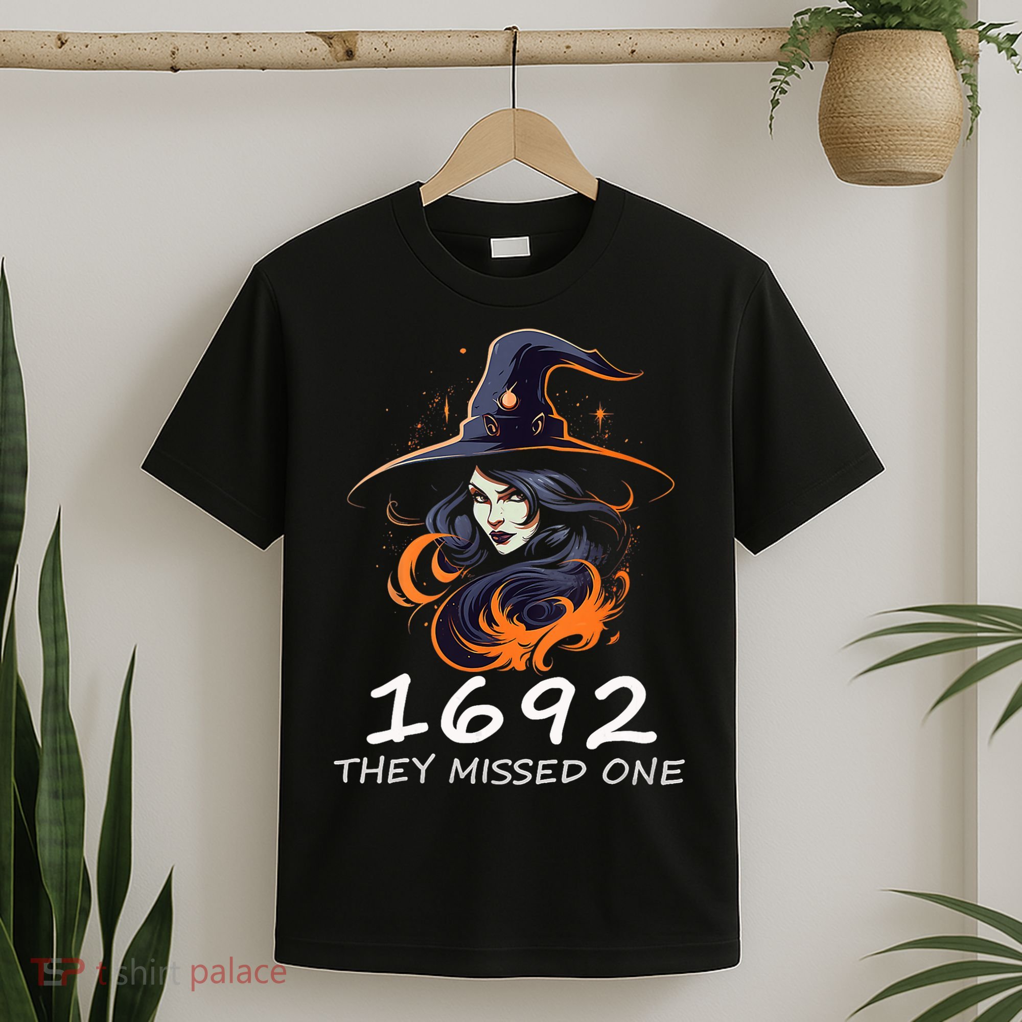 1692 They Missed One Funny Salem Halloween Men Women T-Shirt