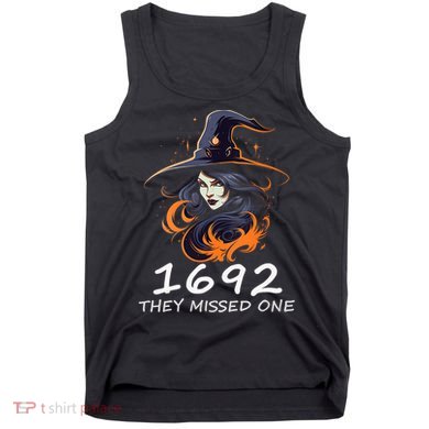 1692 They Missed One Funny Salem Halloween Men Women Tank Top