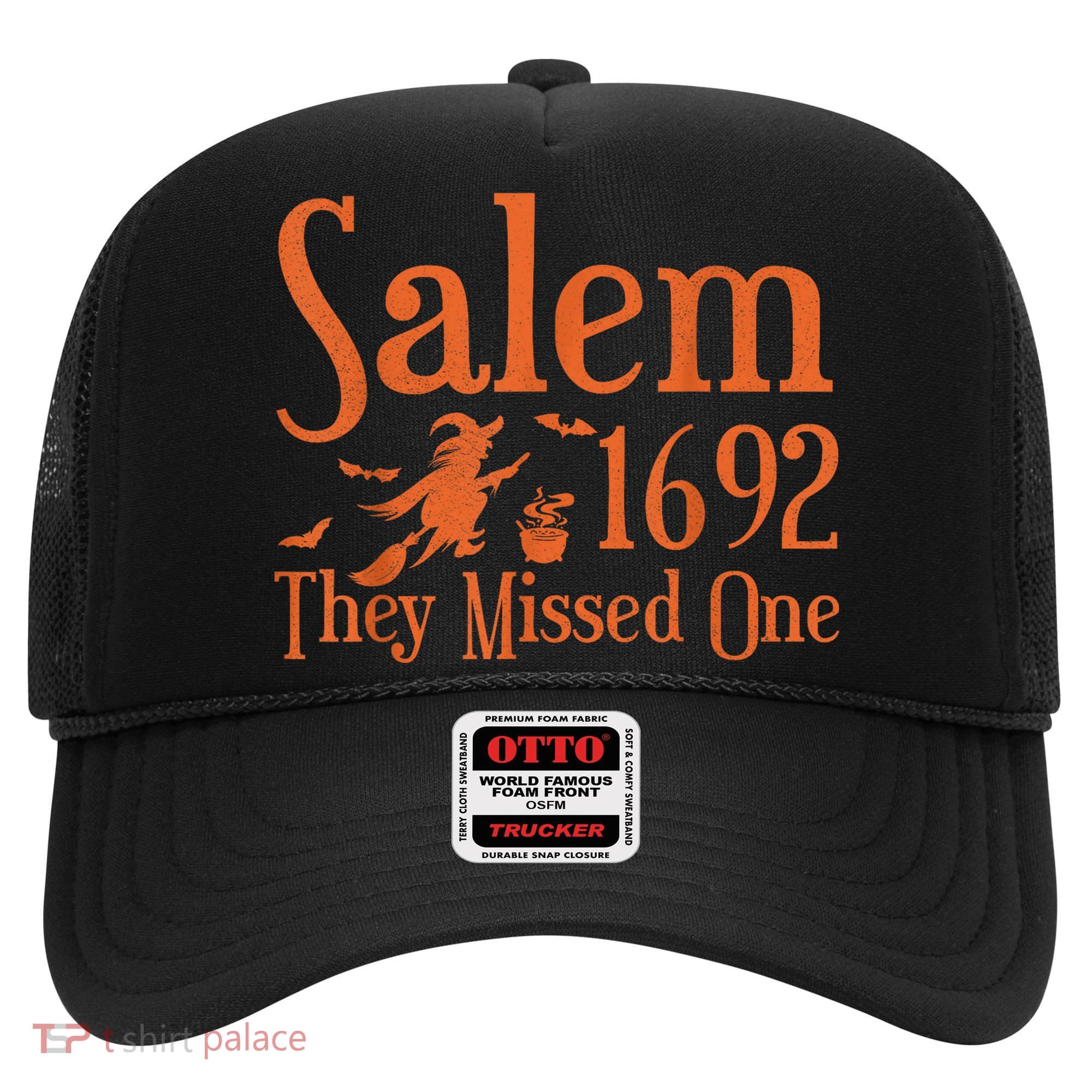 1692 They Missed One Salem Wo Halloween Distressed Hat