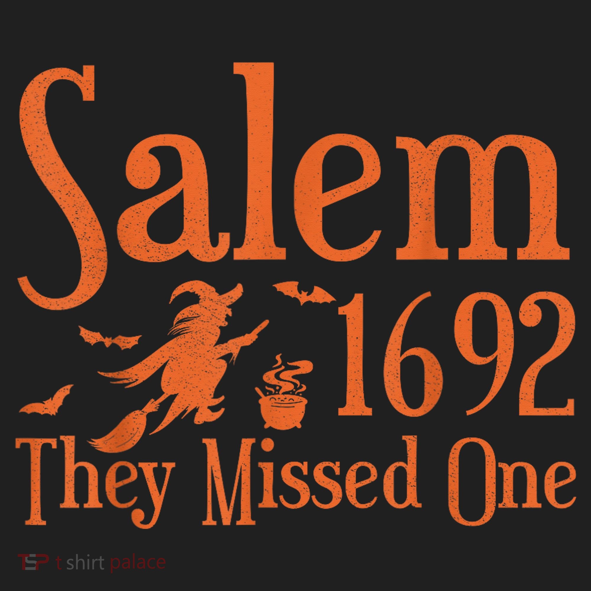 1692 They Missed One Salem Wo Halloween Distressed Hat