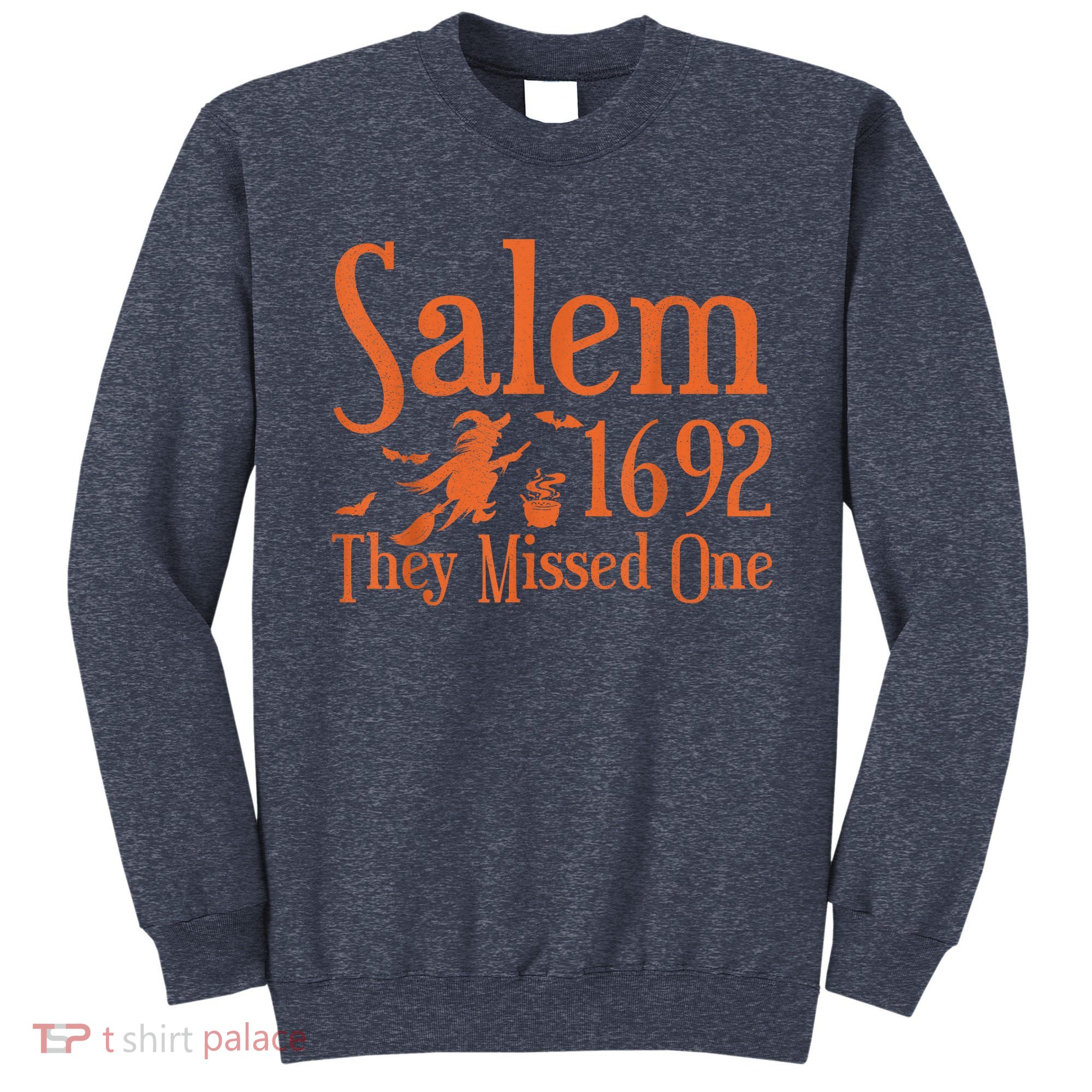 1692 They Missed One Salem Wo Halloween Distressed Sweatshirt
