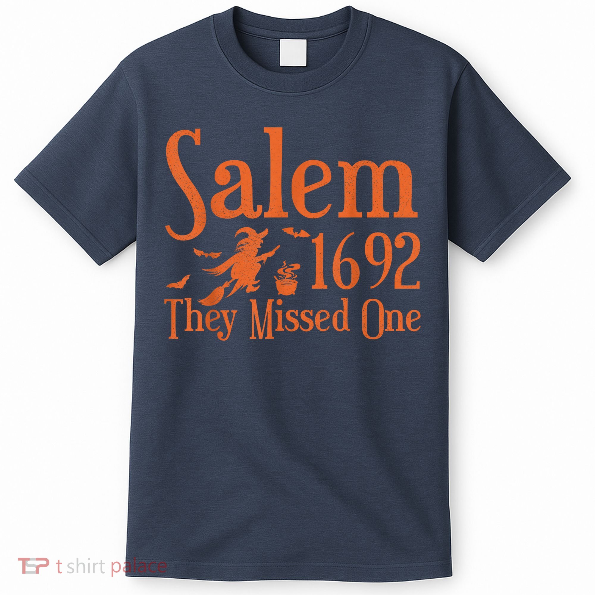 1692 They Missed One Salem Wo Halloween Distressed T-Shirt