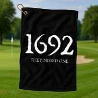 1692 They Missed One Golf Towel thumb 1