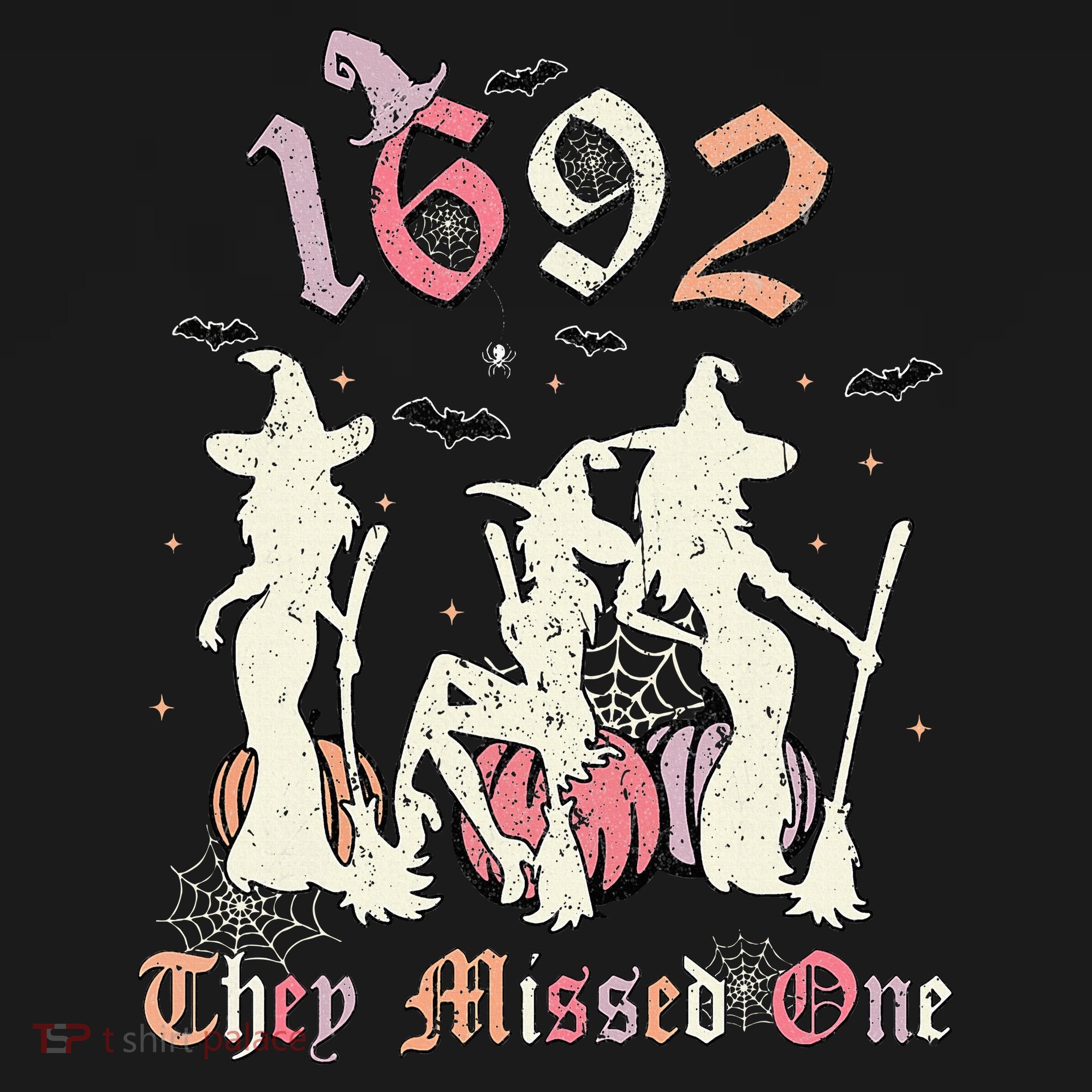 1692 They Missed One Salem You Missed One Halloween 1692 T-Shirt