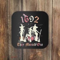 1692 They Missed One Salem You Missed One Halloween 1692 Coaster thumb 0