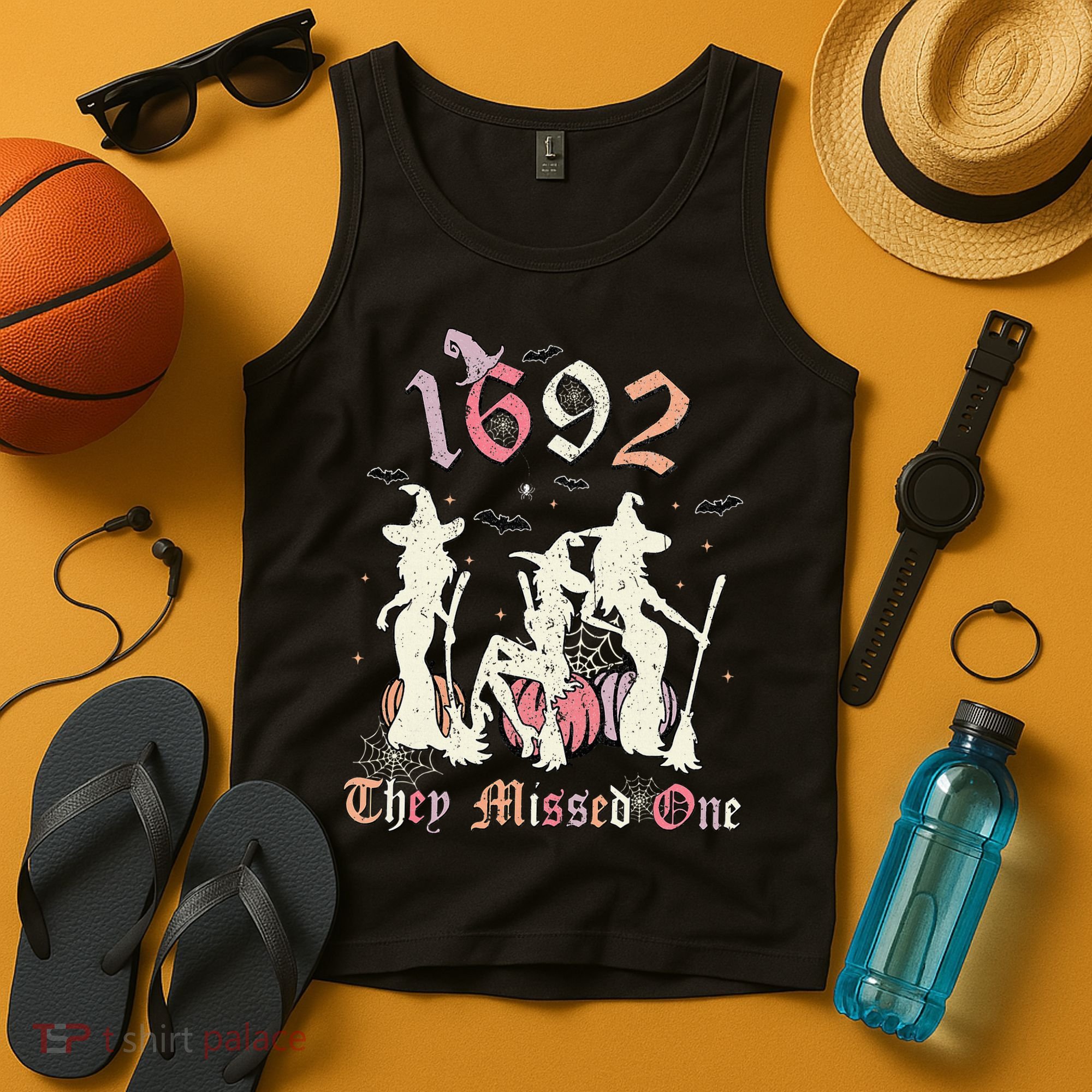 1692 They Missed One Salem You Missed One Halloween 1692 Tank Top
