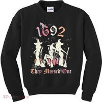 1692 They Missed One Salem You Missed One Halloween 1692 Kids Sweatshirt thumb 0