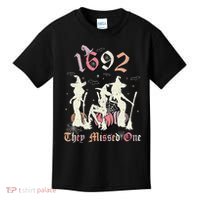 1692 They Missed One Salem You Missed One Halloween 1692 Kids T-Shirt thumb 0