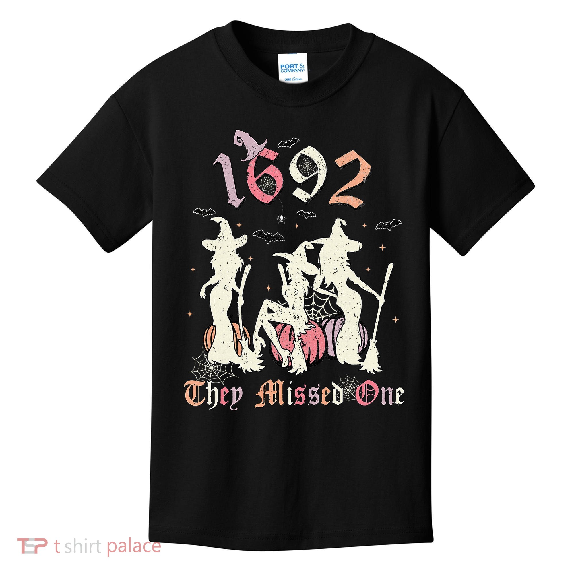 1692 They Missed One Salem You Missed One Halloween 1692 Kids T-Shirt