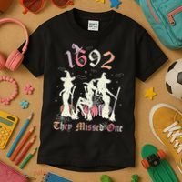 1692 They Missed One Salem You Missed One Halloween 1692 Kids T-Shirt thumb 3