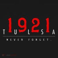 1921 Tulsa Oklahoma Black Wall Street Never Forget Graphic Women's Hoodie thumb 2