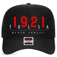 1921 Tulsa Oklahoma Black Wall Street Never Forget Graphic Hat thumb 0