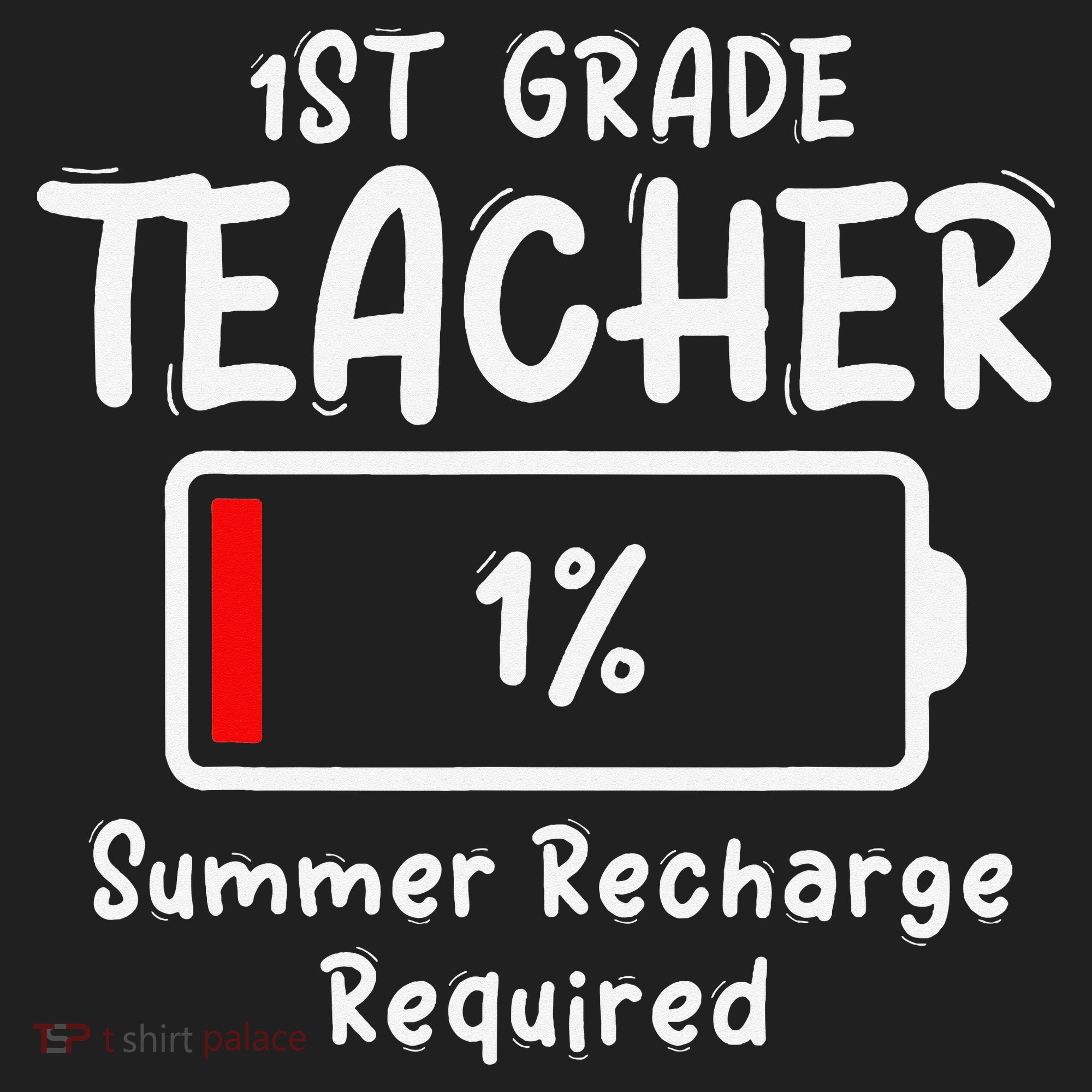 1st-Grade Teacher Summer Recharge Required Last Day School Beanie