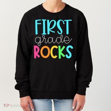 1st Teacher Team - First Grade Rocks Women's Sweatshirt
