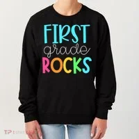 1st Teacher Team - First Grade Rocks Women's Sweatshirt thumb 0
