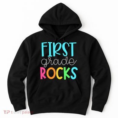 1st Teacher Team - First Grade Rocks Hoodie