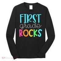 1st Teacher Team - First Grade Rocks Long Sleeve Shirt thumb 0