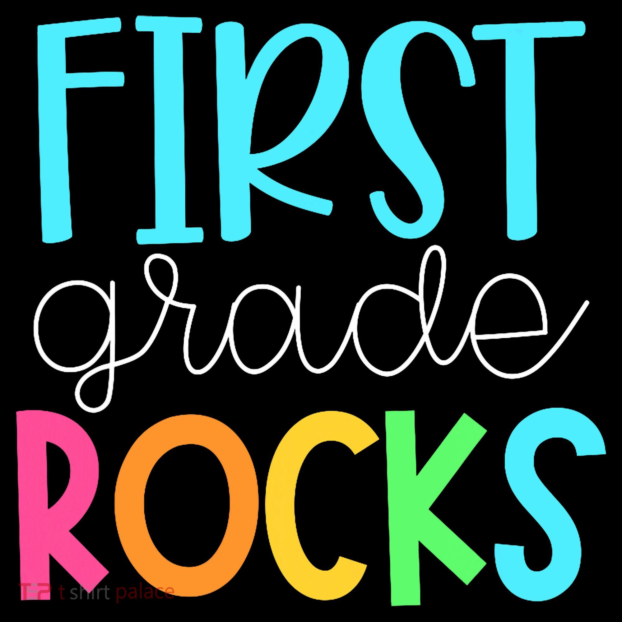 1st Teacher Team - First Grade Rocks Long Sleeve Shirt