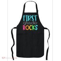 1st Teacher Team - First Grade Rocks Apron thumb 0