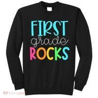 1st Teacher Team - First Grade Rocks Sweatshirt thumb 0