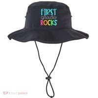 1st Teacher Team - First Grade Rocks Bucket Hat thumb 0