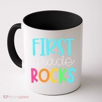 1st Teacher Team - First Grade Rocks Coffee Mug thumb 0