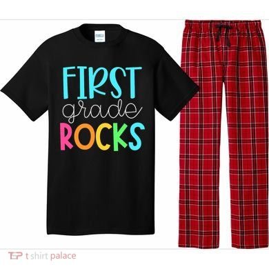 1st Teacher Team - First Grade Rocks Pajama Set